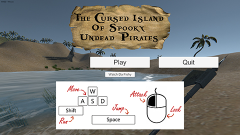 The Cursed Island Of Spooky Undead Pirates